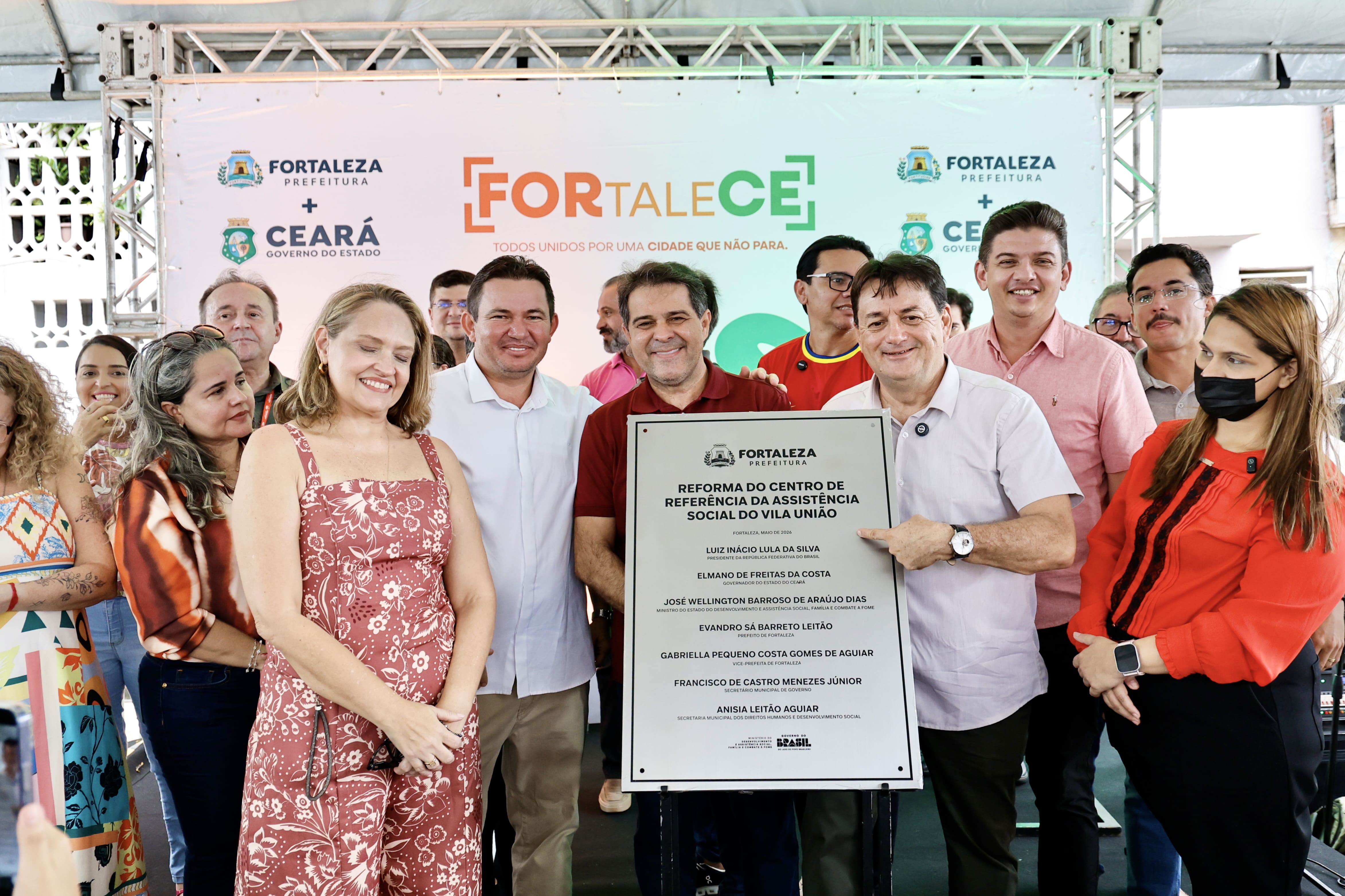 As ações integram o Plano Fortaleza Inclusiva e, como destacou o prefeito, o Cras Vila União é um dos equipamentos contemplados no pacote de reestruturação (Fotos: Beatriz Boblitz)